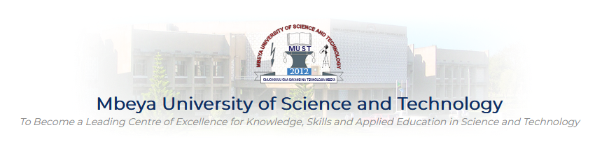 Jobs at Mbeya University of Science and Technology (MUST) 2022