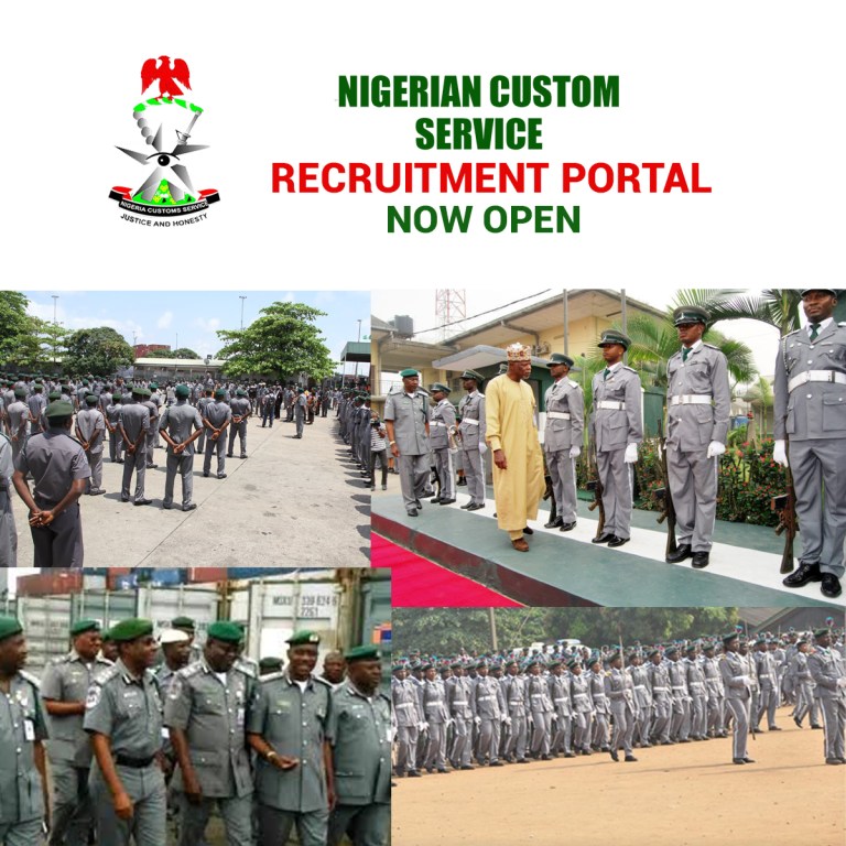 Nigeria Customs Recruitment 2022-2023 Application Portal