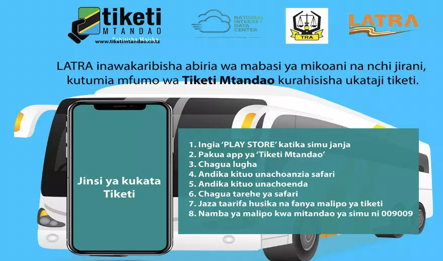 Online Bus Ticket Booking Tanzania